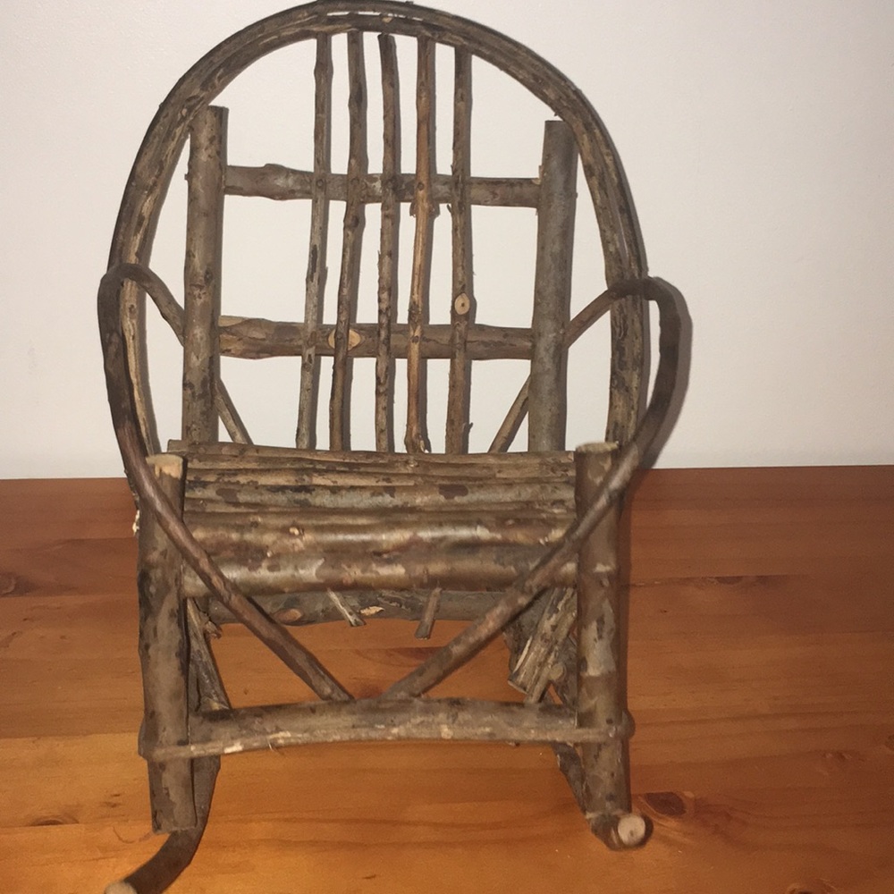 doll chair hand made